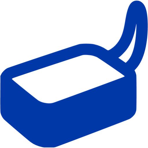 512x512 Royal Azure Blue Mess Tn