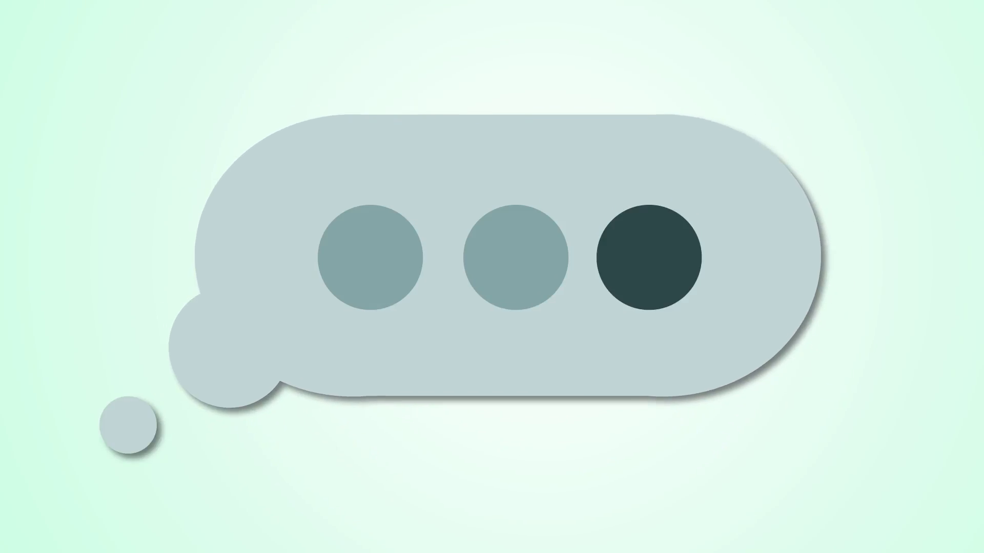 1920x1080 Pcm Text Message Bubble Icon Mov Motion Background