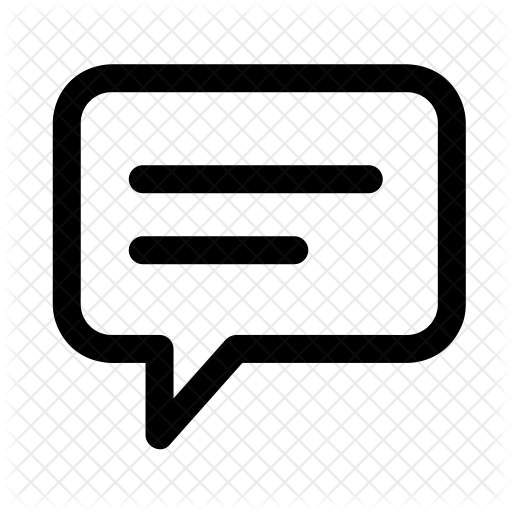 Message Icon Of Line Style 512x512 Message Icon Of Line Style
