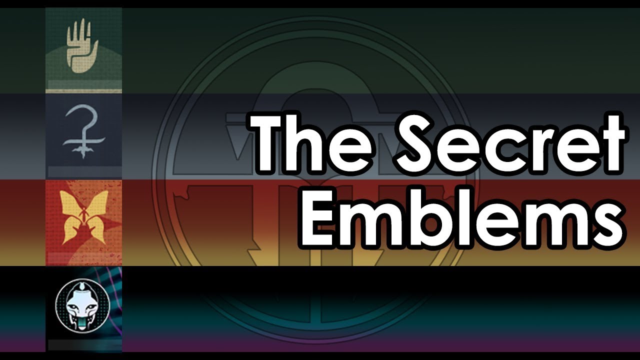 1280x720 Destiny How To Get The Secret Black Armory Emblems