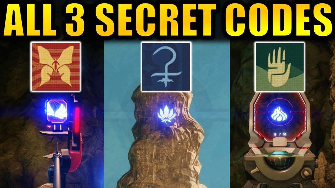 1280x720 Destiny All Secret Volundr Forge Codes! Hidden Emblems!