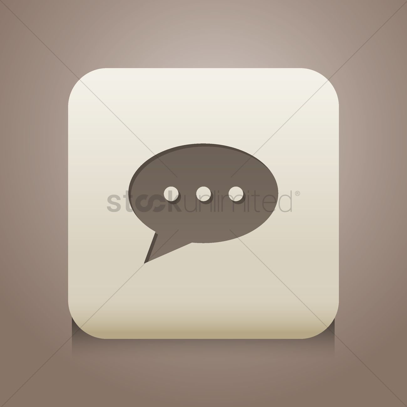 1300x1300 Free Message Icon Vector Image
