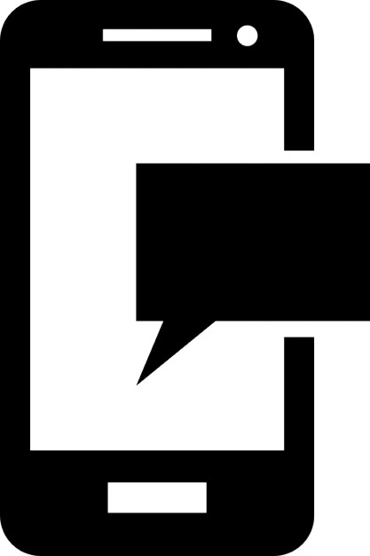 417x626 Phone Sms Message Icons Free Download