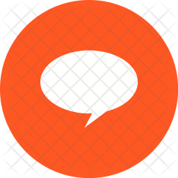 256x256 Message Icon Of Glyph Style