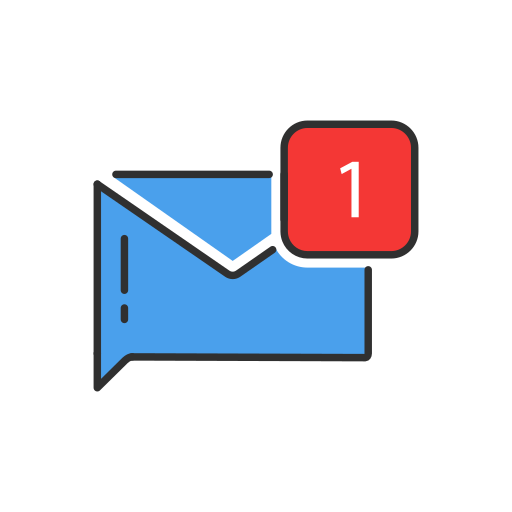 One Message, Notification, Envelope Icon Free Of Twitter Ui 512x512 One Message, Notification, Envelope Icon Free Of Twitter Ui