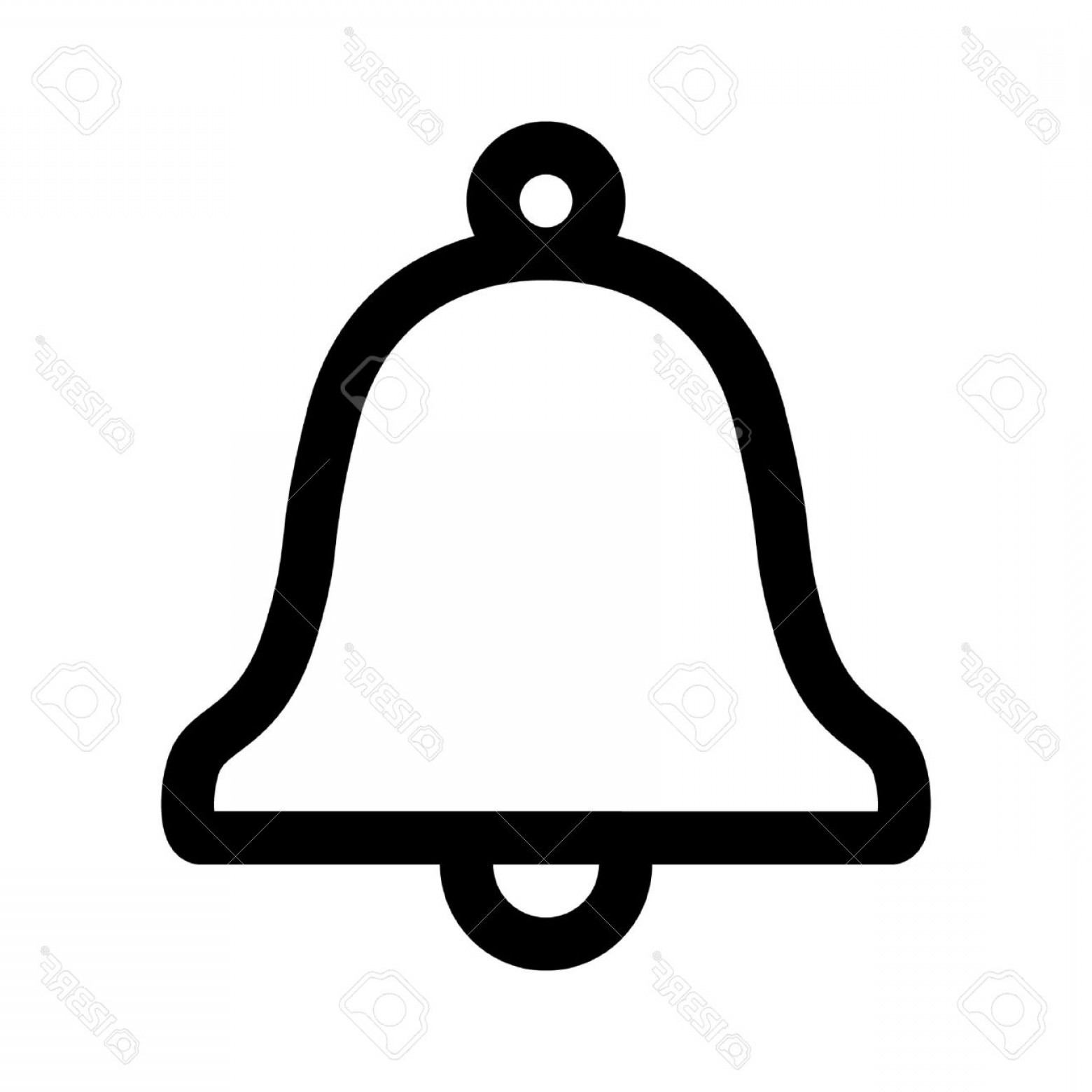 Photostock Vector Message Notification Bell Outline Flat Icon 1560x1560 Photostock Vector Message Notification Bell Outline Flat Icon