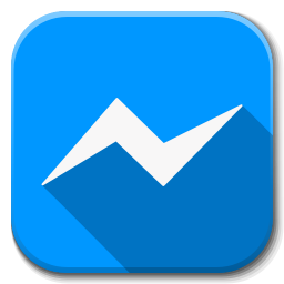 256x256 Apps Facebook Messenger Icon Flatwoken Iconset Alecive