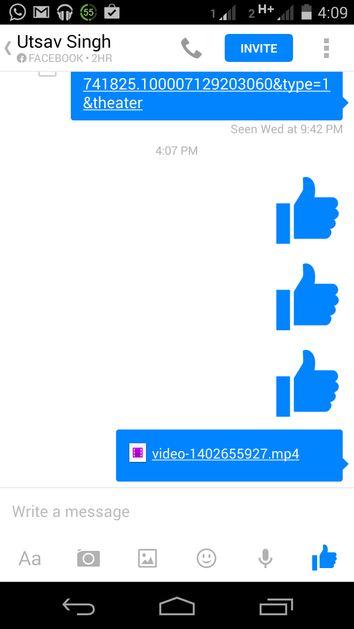 720x1280 Facebook Messenger Gets Instant Video Sharing And Playback