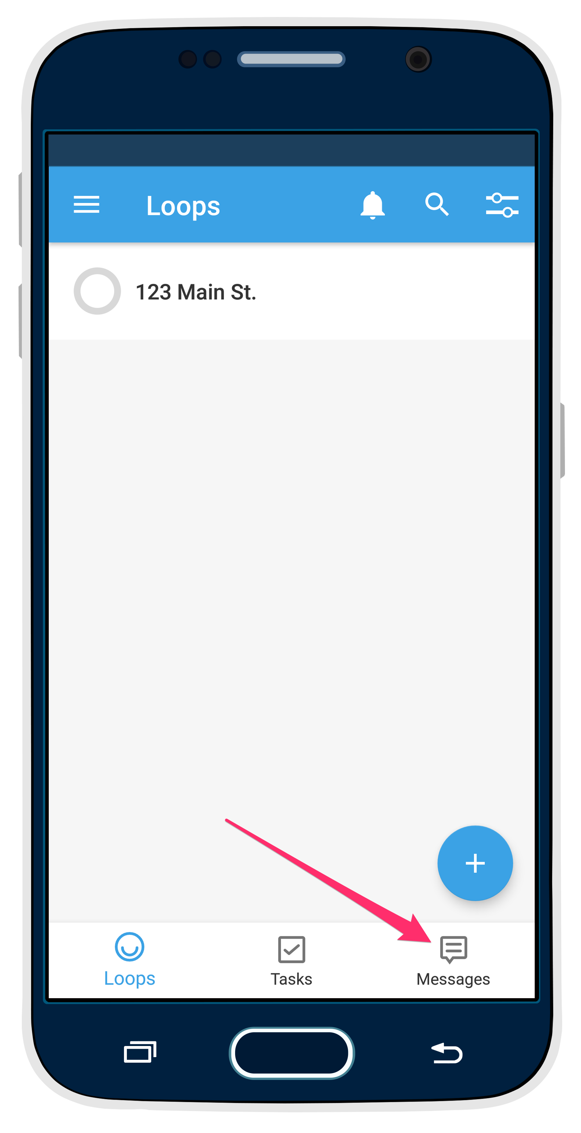 Messenger Phone Icon