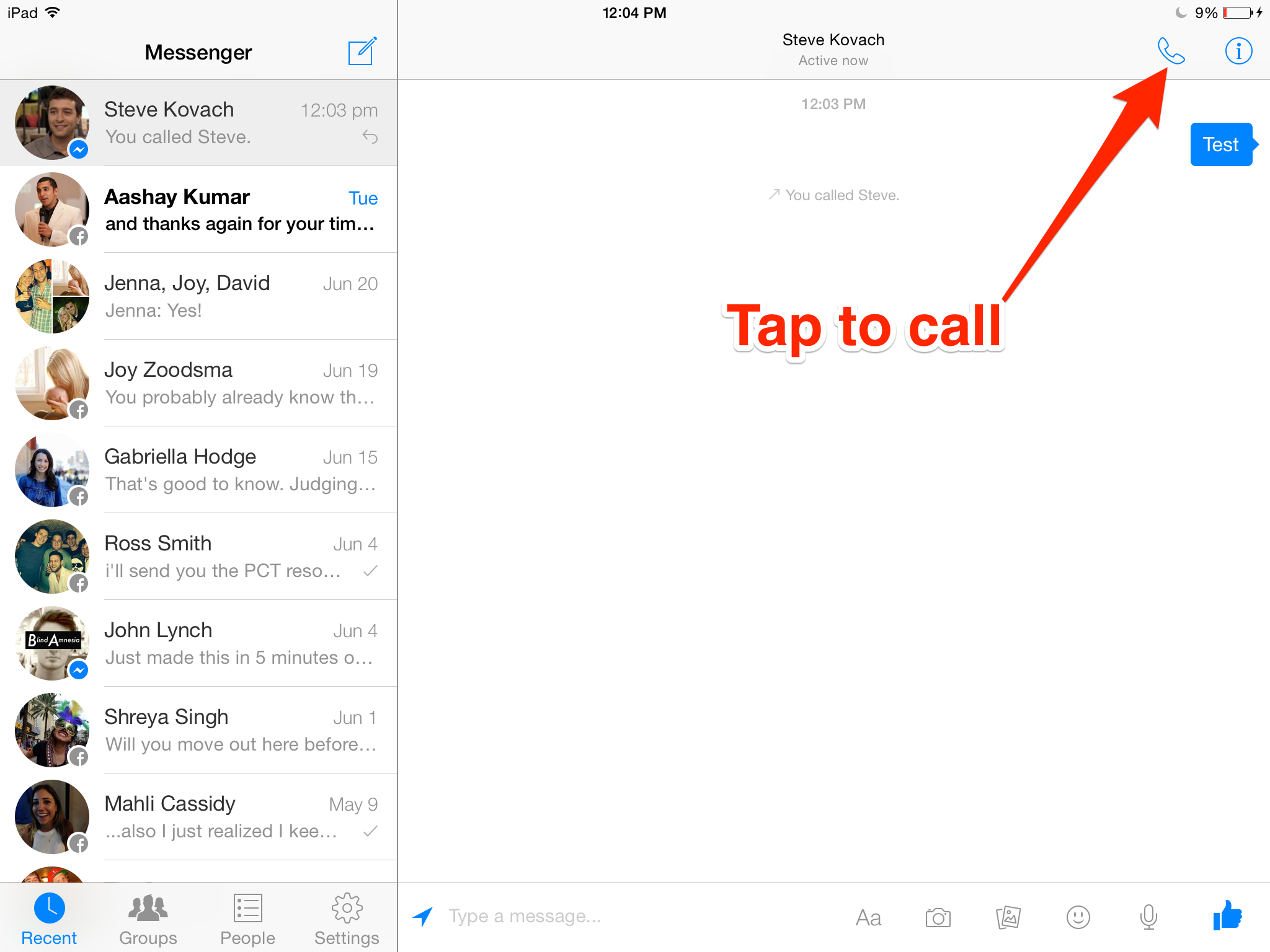 2048x1536 Facebook's New App Lets You Make Calls From Your Ipad Business