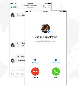 Facebook Takes On Facetime With Messenger Video Calls Daily Mail 306x339 Facebook Takes On Facetime With Messenger Video Calls Daily Mail