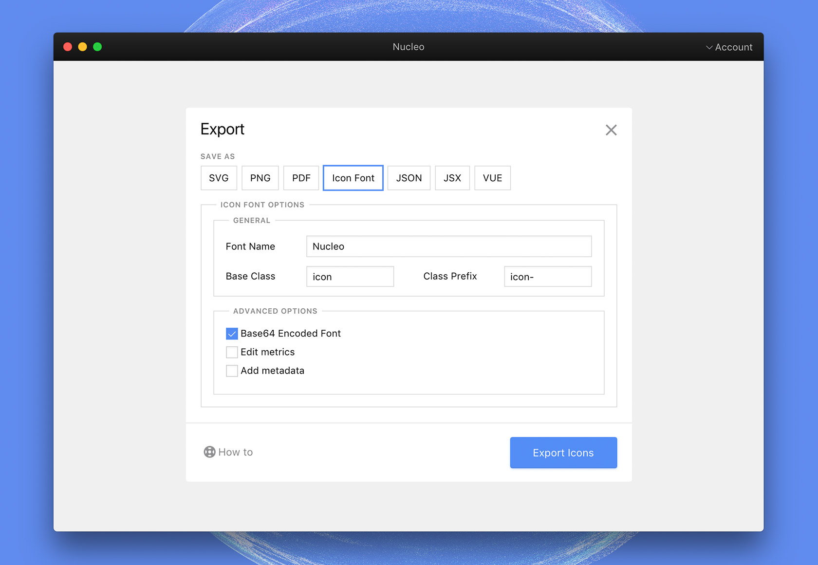 1680x1160 Exporting Icons