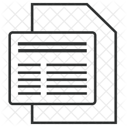 256x256 Metadata Icon Of Line Style