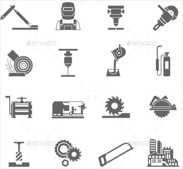 600x554 Gear Icons