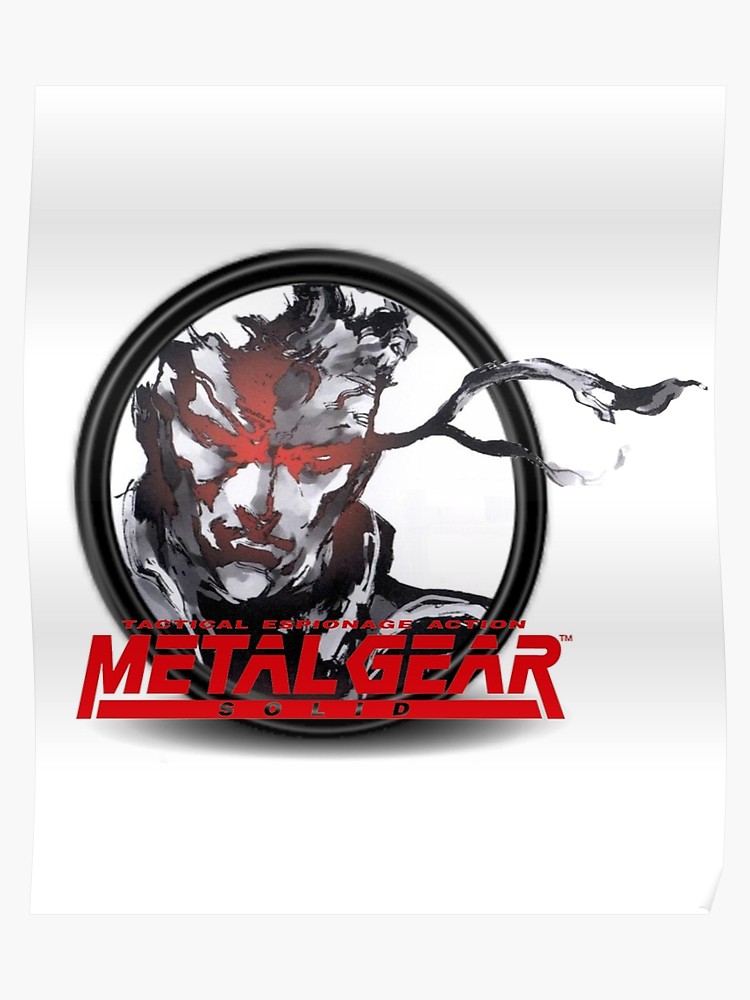 750x1000 Metal Gear Solid Icon Poster