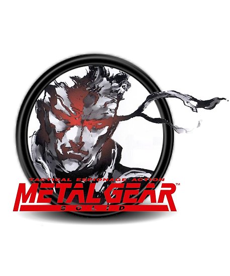 458x550 Metal Gear Solid Icon Poster