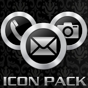 180x180 Icon Pack Silver Metal Theme Apk Download