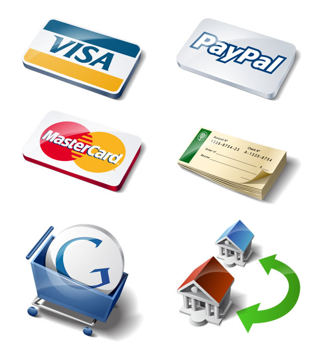 640x704 Freebie Payment Method Icon Set