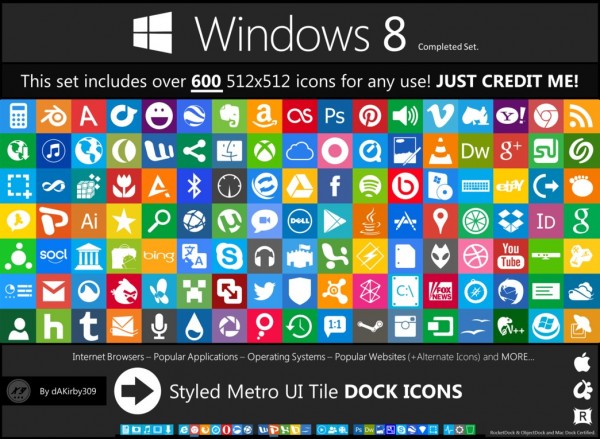 Metro Icon Pack