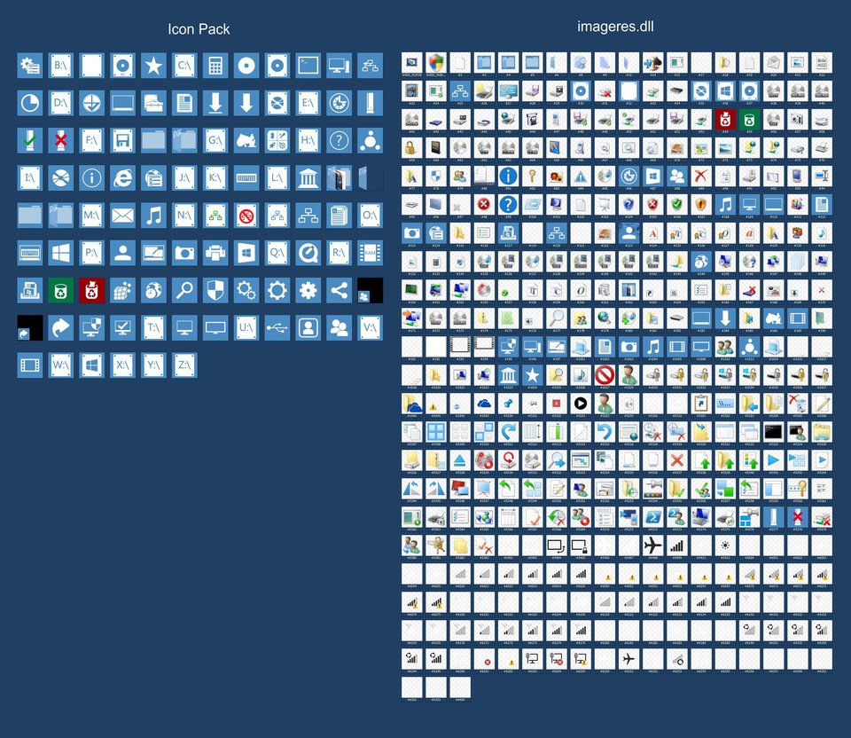 960x832 Bluish Metro Iconpack