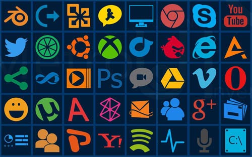500x313 Metro Style Icon Set
