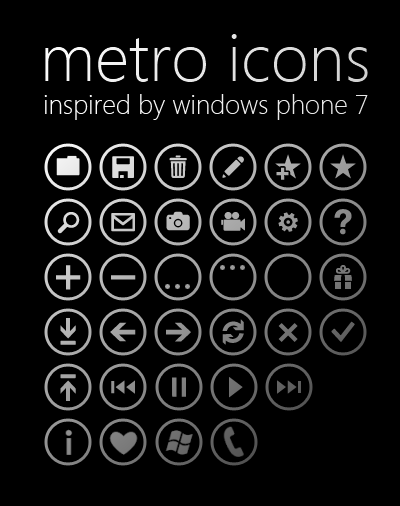 400x506 Metro Icons Metro Style Metro Icons, Metro Style, Icon Pack