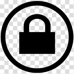 256x256 Metrostation, Padlock Icon Transparent Background Png Clipart