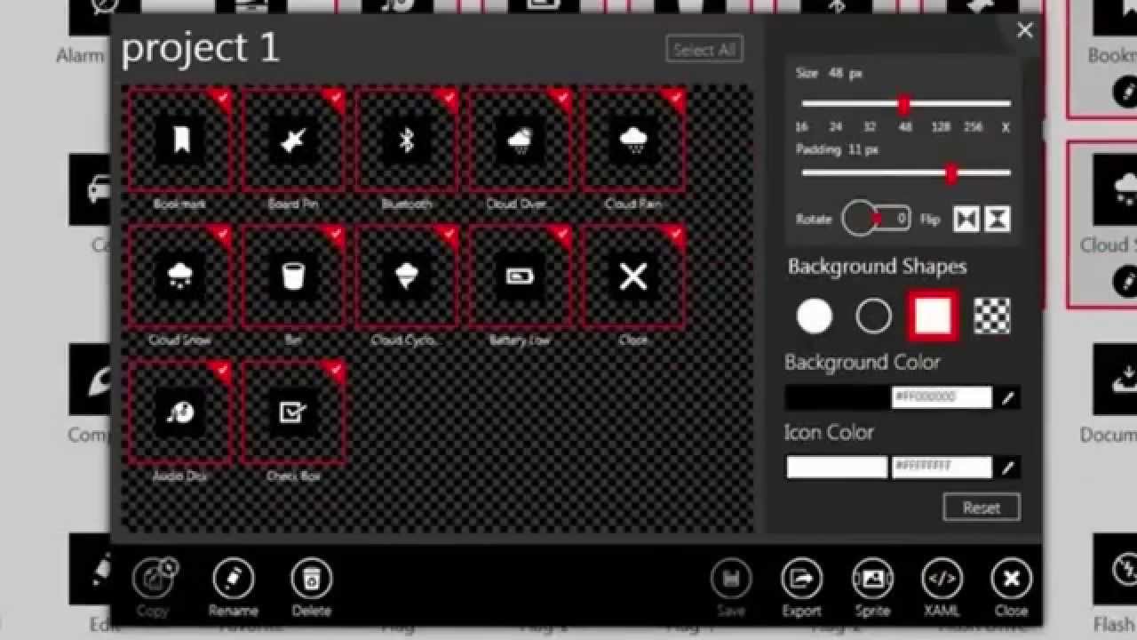 1280x720 Largest Collection Of Metro Style Icons