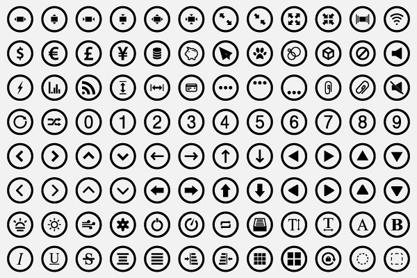 600x400 Metro Style Ui Ux Icons