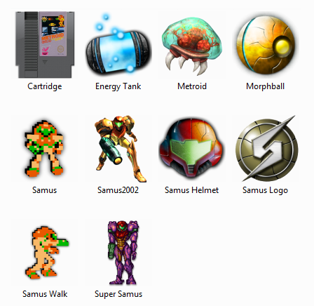 448x436 Metroid Nes Windows Icons