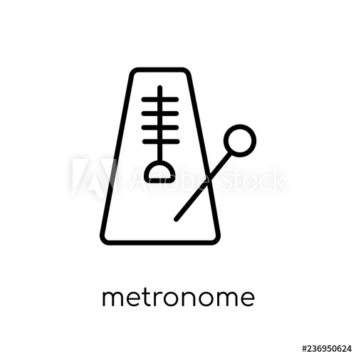 500x500 Metronome Icon From Music Collection