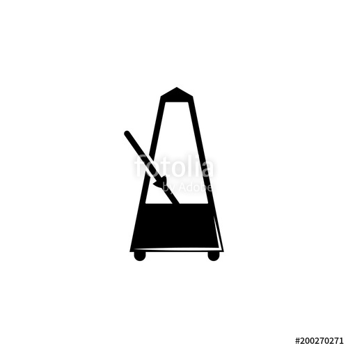 500x500 Metronome Icon Element Of Music Icon Premium Quality Graphic