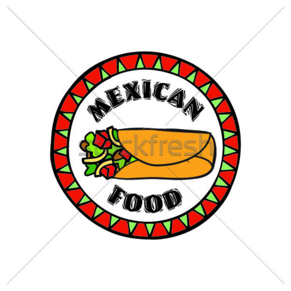 Mexican Food Icon Traditional Cuisine Of Mex Fastfood Cafe 600x600 Mexican Food Icon Traditional Cuisine Of Mex Fastfood Cafe