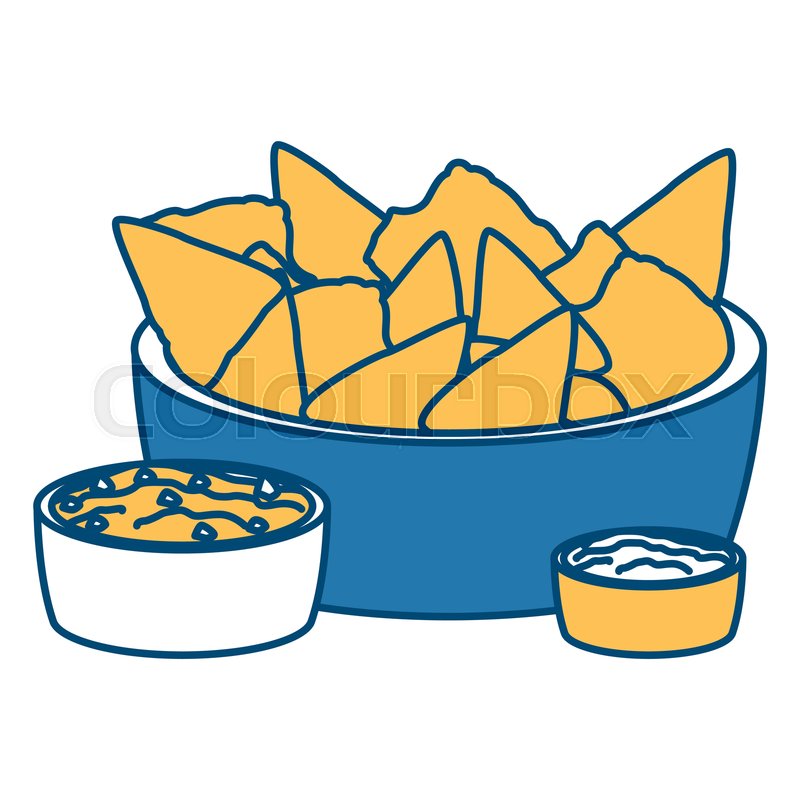 Nachos Mexican Food Icon Vector Stock Vector Colourbox 800x800 Nachos Mexican Food Icon Vector Stock Vector Colourbox
