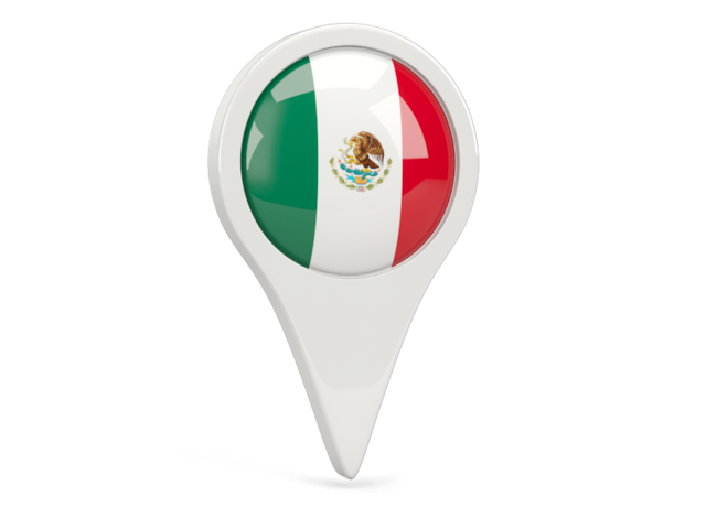 640x480 Round Pn Illustration Of Flag Of Mexico