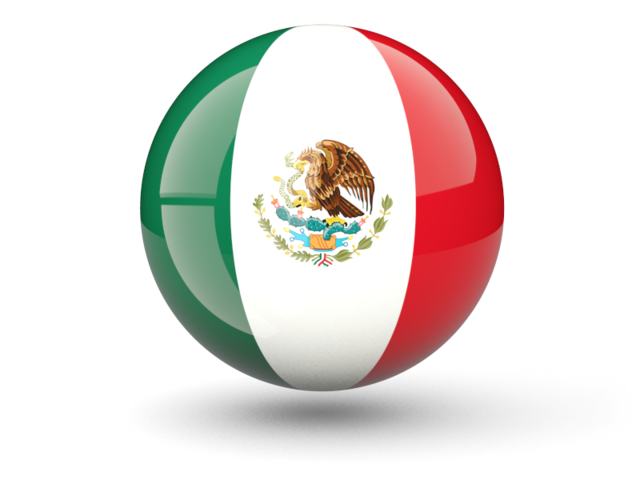 640x480 Sphere Icon Illustration Of Flag Of Mexico
