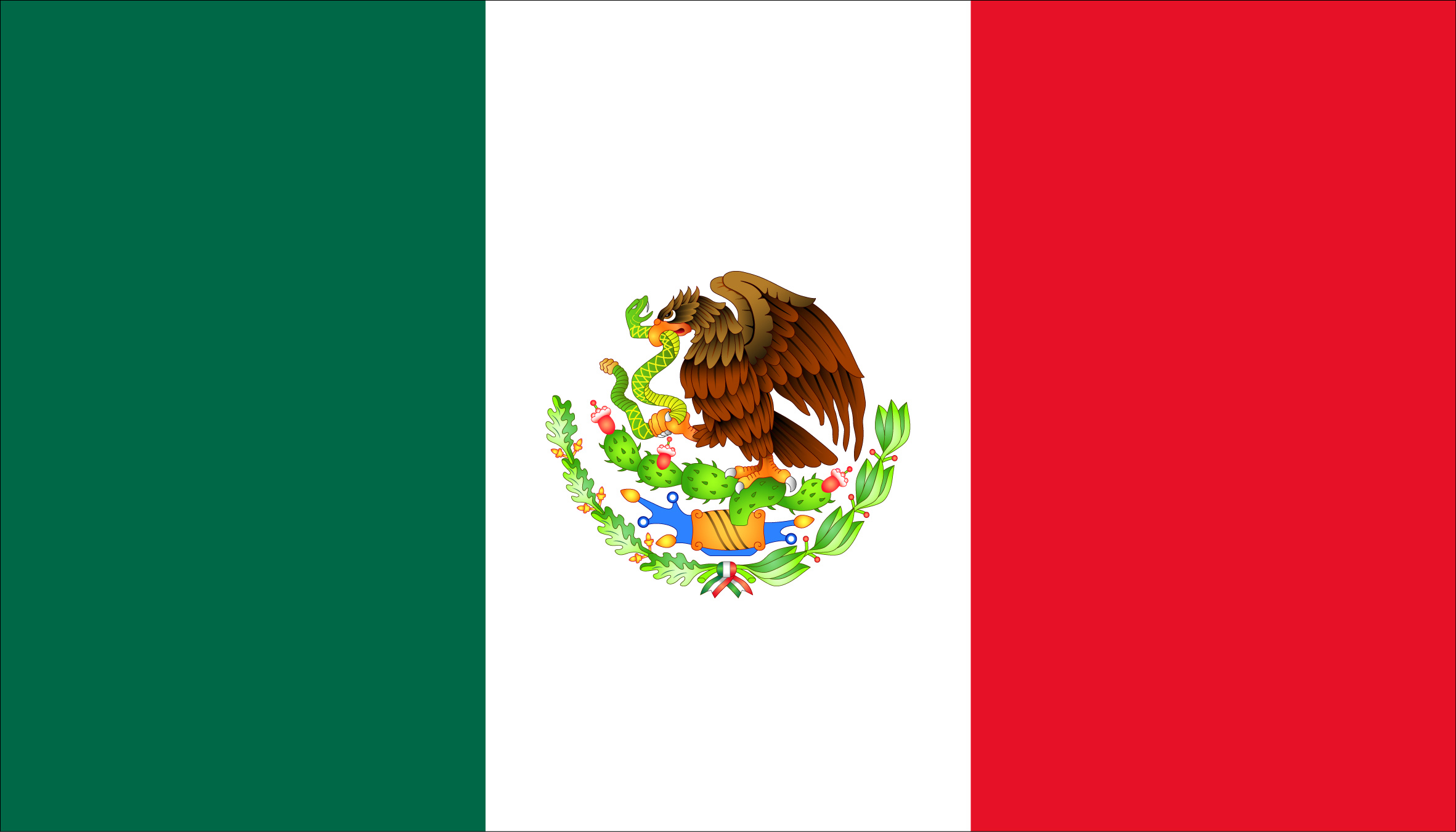 2363x1351 Flag Of Mexico Clipart Free Cliparts Download Images
