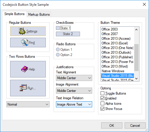 514x455 Controls Examples Codejock