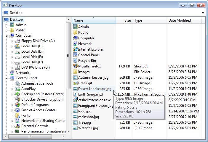 702x480 Creating A Windows Explorer Clone With Complete Shell Browsing Gui