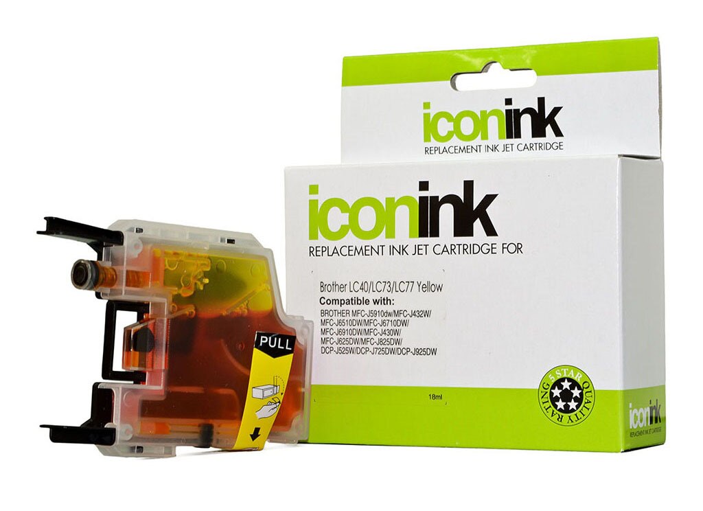 1024x744 Icon Compatible Brother Yellow Ink Cartridge