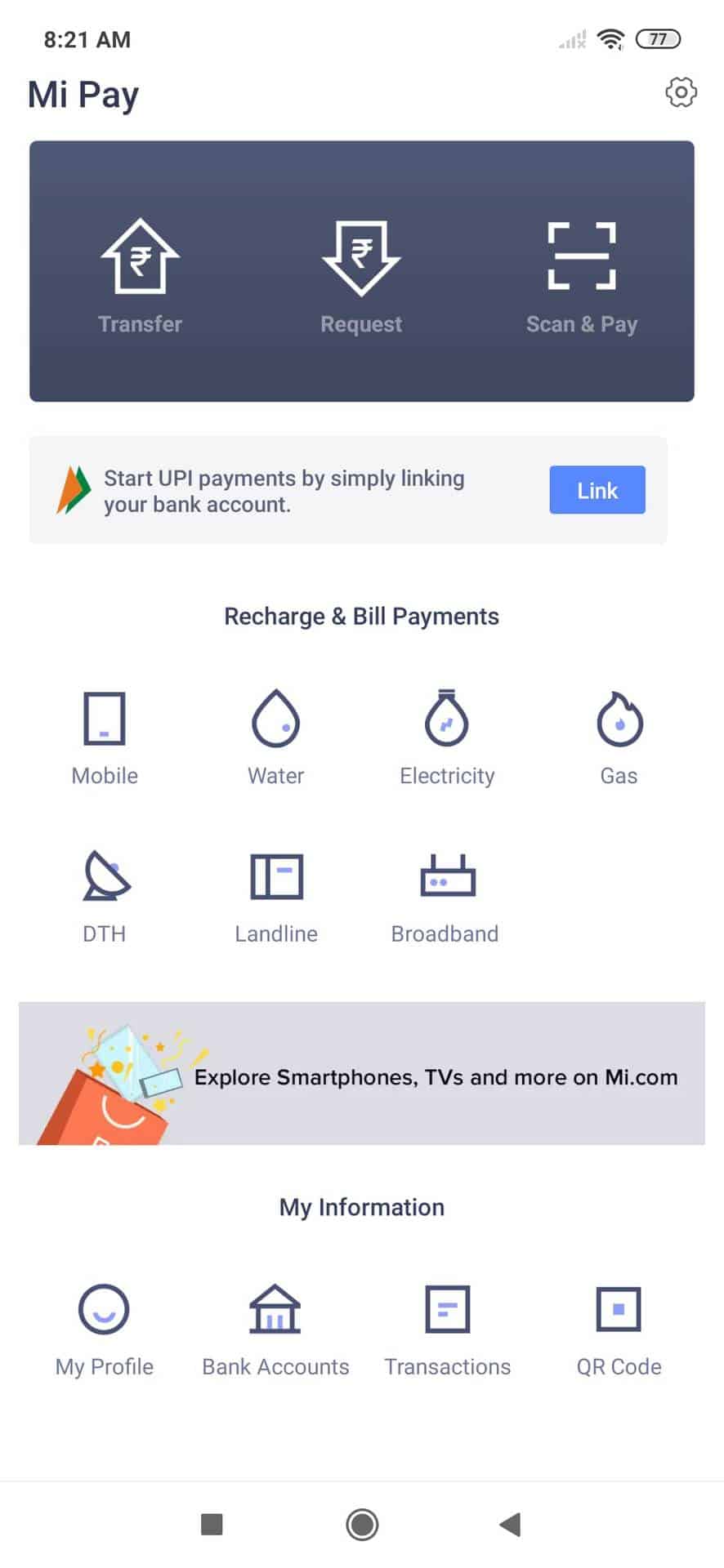 886x1920 How To Use Mi Pay To Make Upi Payments In India