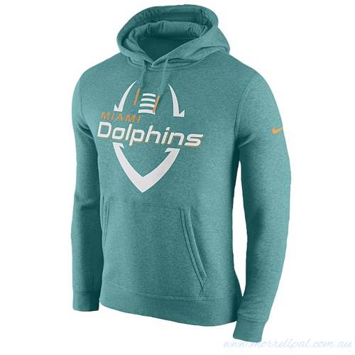 500x500 Nike Nfl Icon Club Hoodiew Miami Dolphins Turbo Green