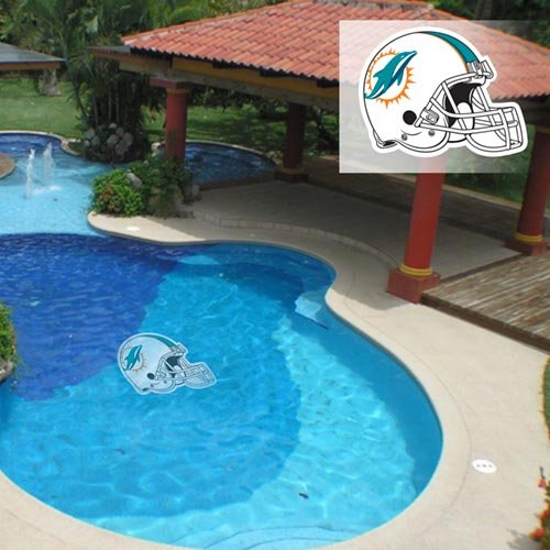 500x500 Applied Icon Miami Dolphins Pool Graphic
