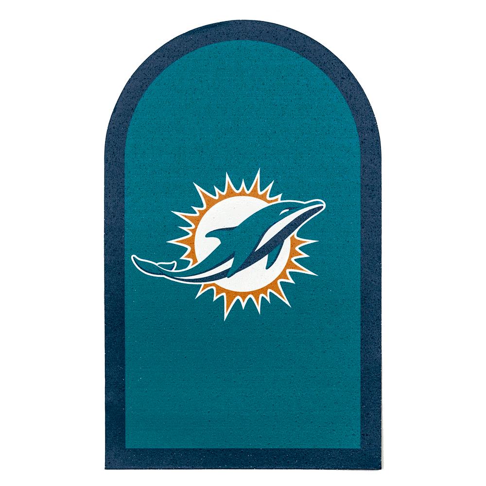 1000x1000 Applied Icon Nfl Miami Dolphins Mailbox Door Logo Graphic