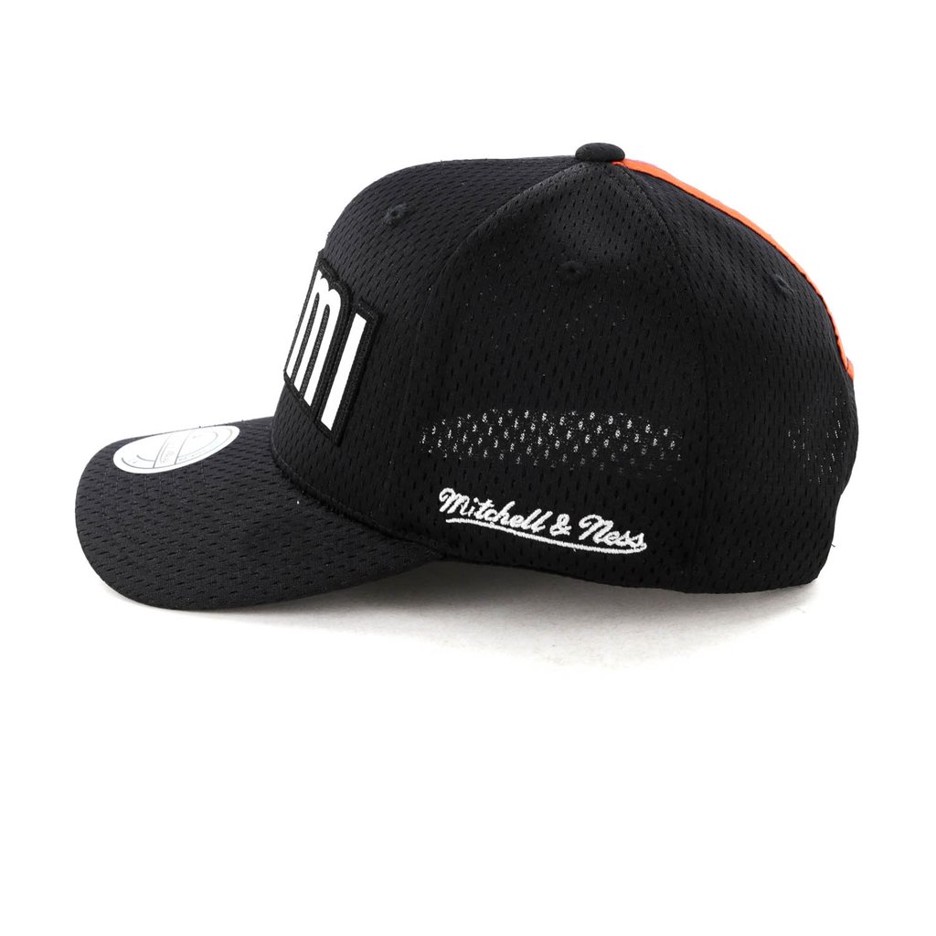1024x1024 Mitchell Ness Miami Heat Icon Snapback Blackwhite Culture