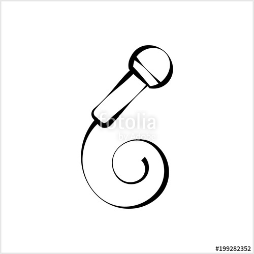 500x500 Microphone Icon, Mic Icon Stock Image And Royalty Free Vector