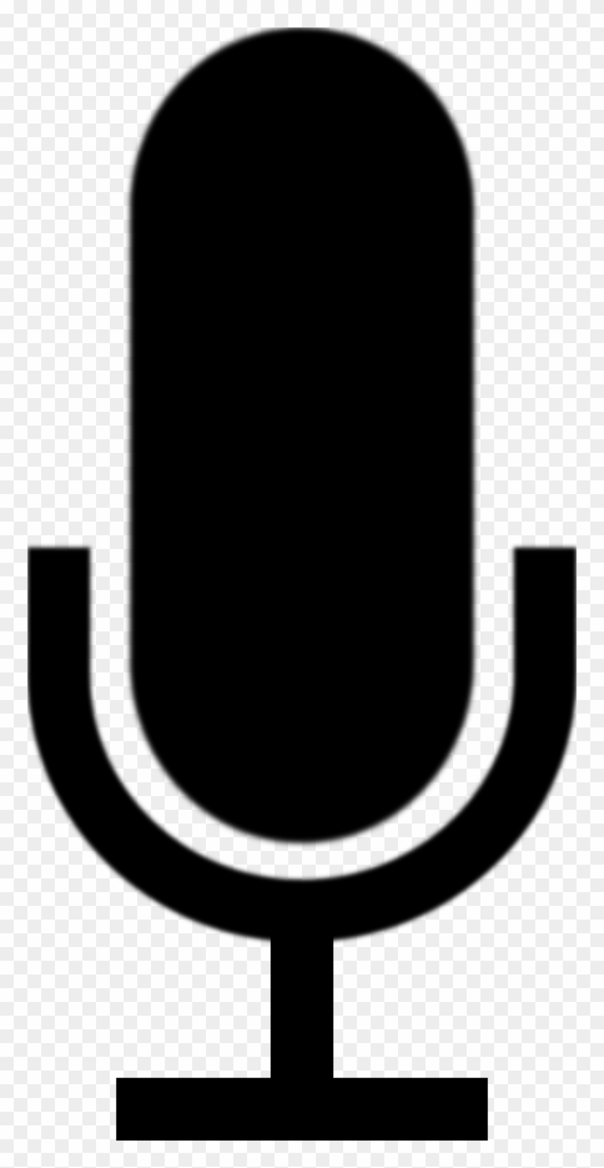 880x1702 Microphone Icon Clipart