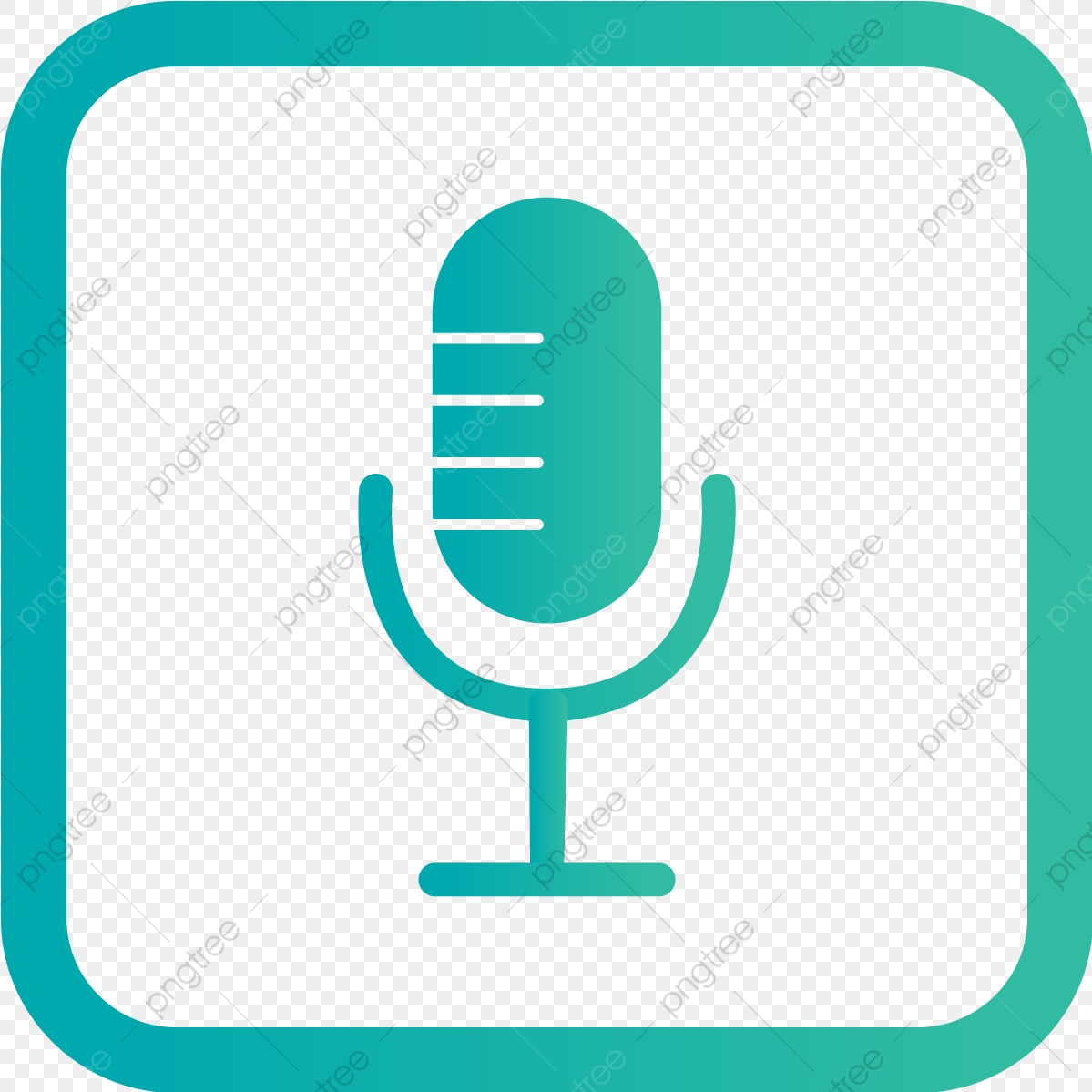 1199x1199 Vector Microphone Icon Karaoke, Mic, Microphone, Recording Png