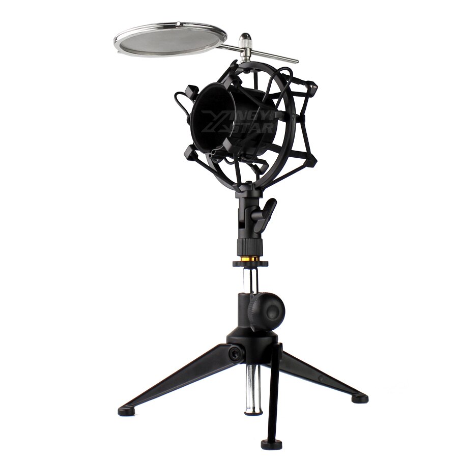 Metal Desktop Stand Shock Mount Spider Microphone Windscreen Foam 900x900 Metal Desktop Stand Shock Mount Spider Microphone Windscreen Foam