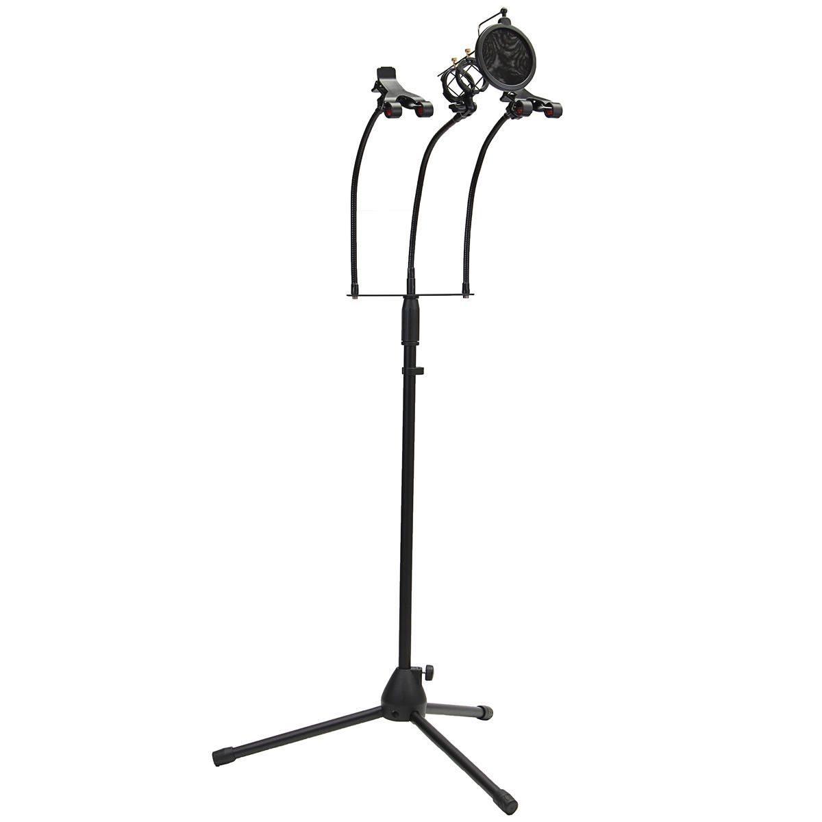 Microphone Stand Bracket Recording Mic Tripod Adjustable With Dual 1200x1200 Microphone Stand Bracket Recording Mic Tripod Adjustable With Dual